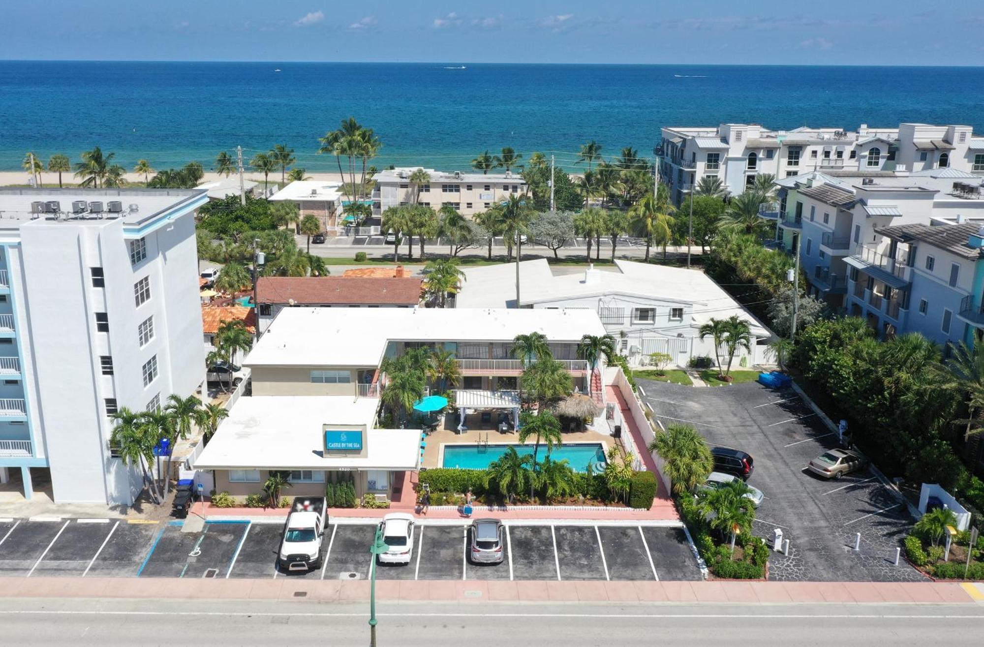 Castle By The Sea Motel Fort Lauderdale Exterior foto